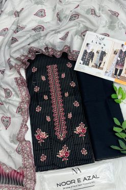 Noor E Azal Embroidered Lawn 3PC – Wholesale Suits