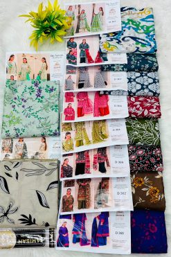 Bin Naeem Platinum Vol-28 3PC Printed Lawn Wholesale Suit