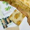 Glamour Emb Lawn with Chiffon Dupatta 3PC Wholesale Suit