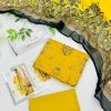 Glamour Emb Lawn with Chiffon Dupatta 3PC Wholesale Suit