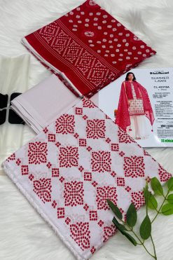 Gul Ahmed Vol-2 Unstitched Lawn Print 3PC Wholesale Suit