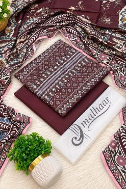 Malhaar Premium Printed Linen 4PC Winter Collection 2026-27 | Super Wholesale