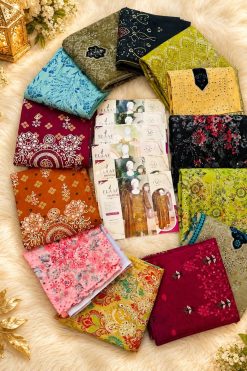 Elaaf Luxury Dhanak Embroidered 3PC Winter Collection 2026-27 | Super Wholesale