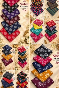 Nishat Printed Khaddar 2PC Winter Collection 2026-27 | Super Wholesale