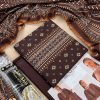 Bin Naeem Printed Khaddar 3PC - Design 8