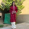 Mix Brand Luxury Dhanak Emb 2PC - Design 4
