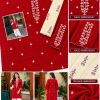 Mix Brand Luxury Dhanak Emb 2PC - Design 5