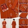 Mix Brand Luxury Dhanak Emb 2PC - Design 13