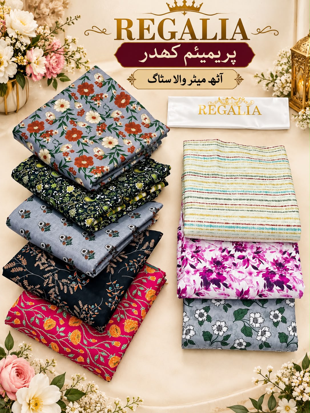 Regalia Khaddar 3PC