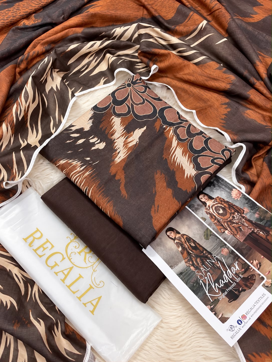 Salina Khaddar Digital Print Vol-5 - Design 1