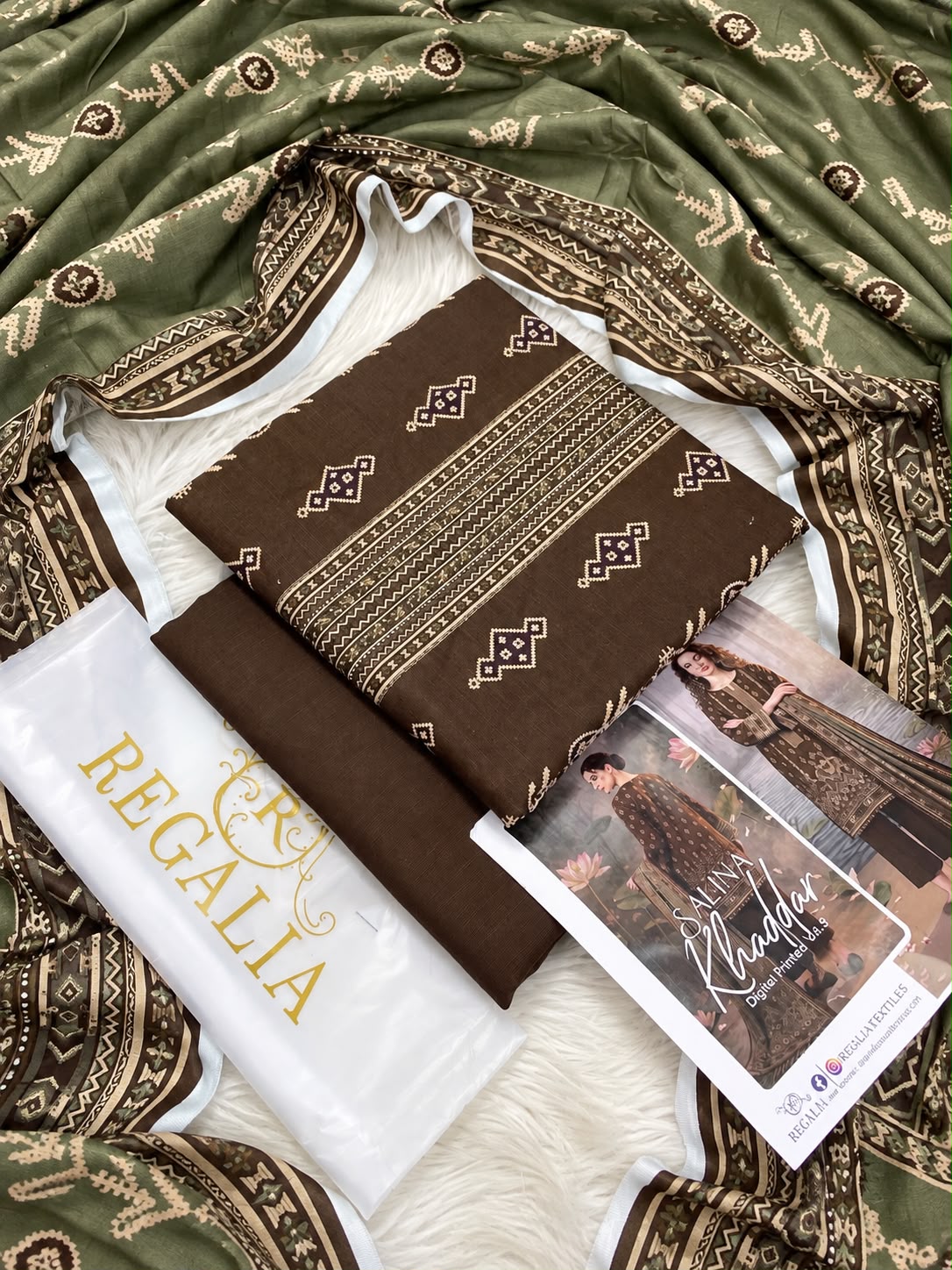 Salina Khaddar Digital Print Vol-5 - Design 9