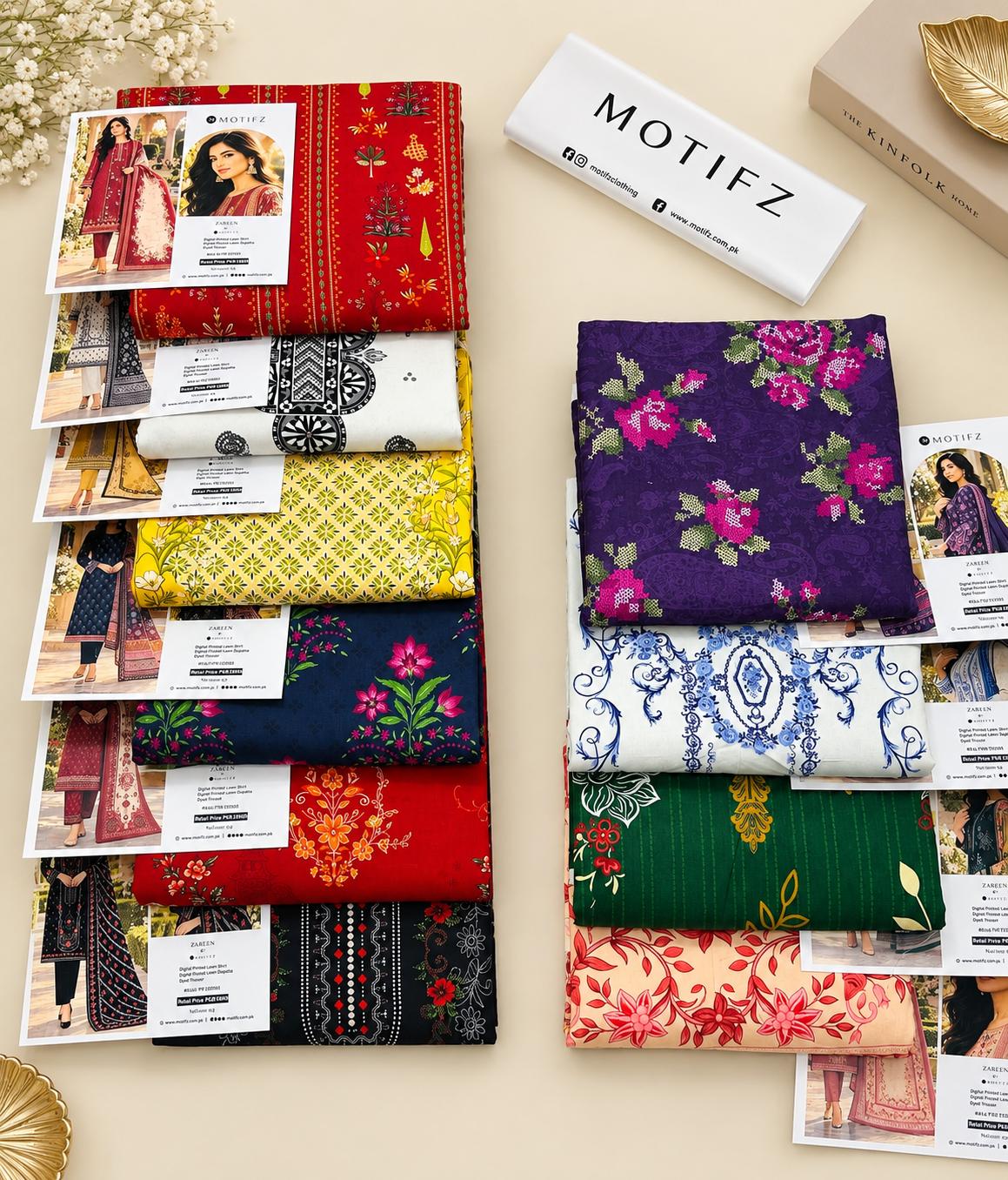 Motifz Linen Vol-3 3PC
